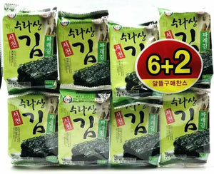 Surasang Seasoned Seaweed 6+2