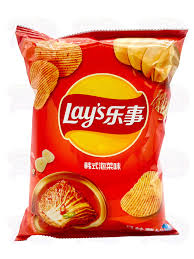 Lays Korean Kimchi Chips