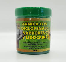 Arnica Con Diclofenaco Naproxeno Y Lidocaina 125g