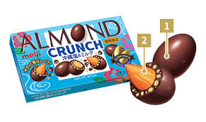 Meiji Almond Okinawa Salt & Milk Chocolate Crunch