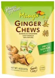 Pop Ginger Chew Mango Flavor 4oz