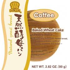 D-plus Baked Wheat Cake Coffee Flavored 80g