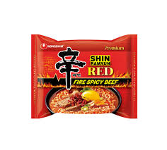 Nongshim Shin Ramyun Red Fiery Spicy Beef Ramen 125g