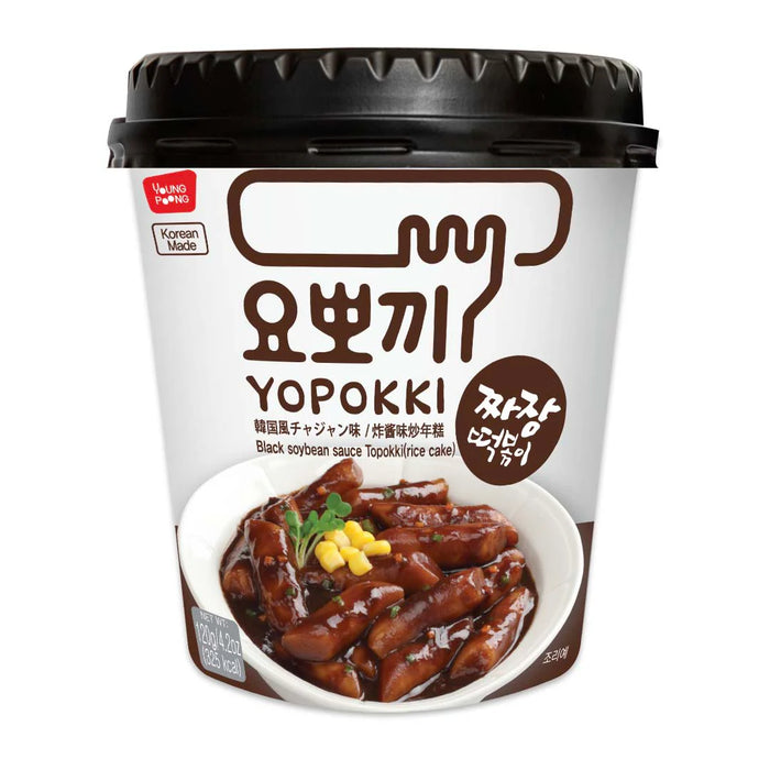 Young Poon Yopokki Black Bean 120g