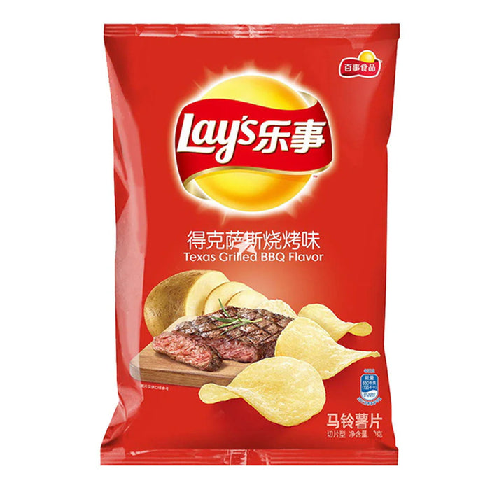 Lays Texas Grilled Bbq Flavor 70g