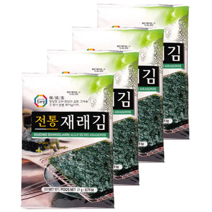 Surasang Seasoned Seaweed 4pk
