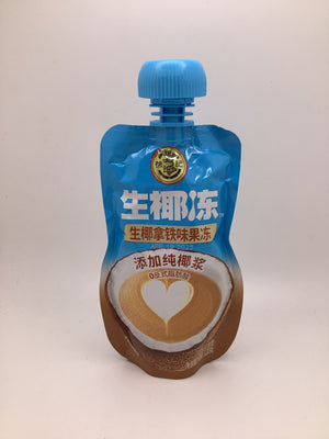 XFJ Raw Coconut Latte jelly Drink 120g