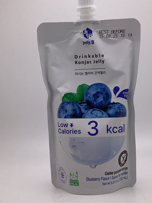 Jelly.B Drinkable Konjac Jelly Blueberry Flavor 150ml