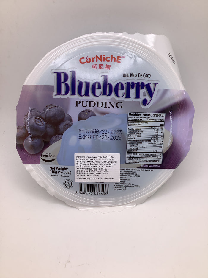 Corniche Blueberry Pudding 410g