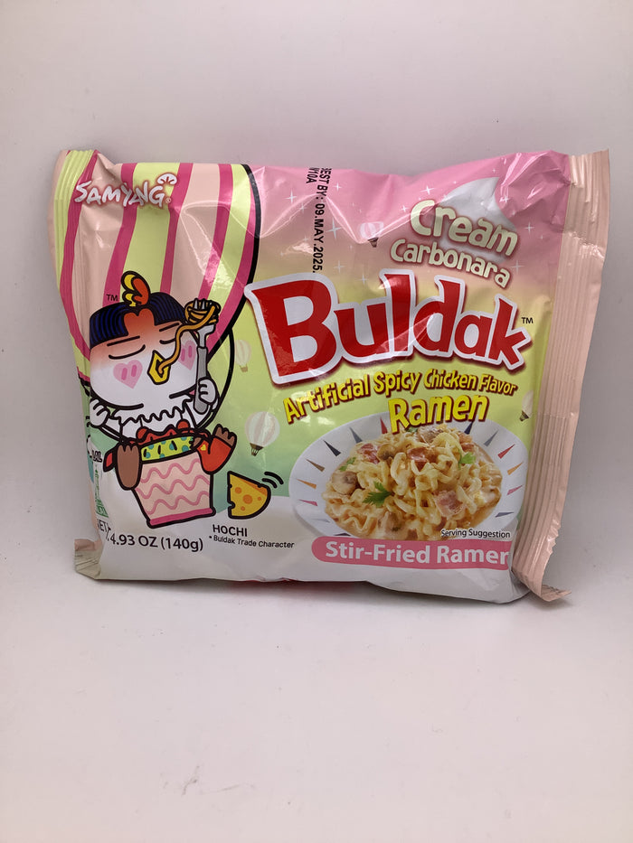 Samyang Buldak Cream Carbonara Ramen 4.93oz