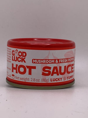 Good Luck Mushroom & Fresh Pepper Hot Sauce 80g