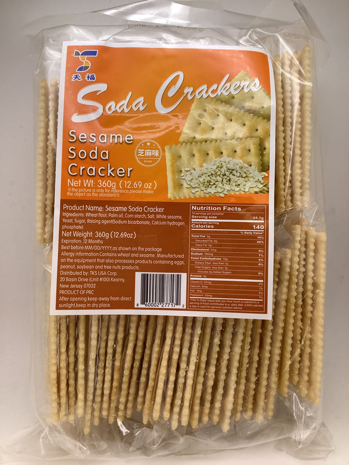 TKS Sesame Soda Cracker 360g