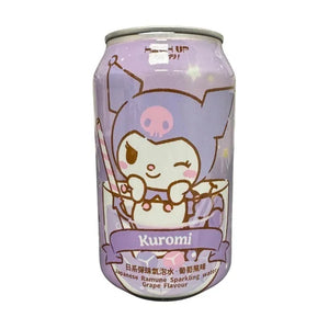 H.U. Kuromi Ramune Grape Sparkling Water 330ml