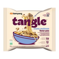 Samyang Tangle Creamy Mushroom Pasta