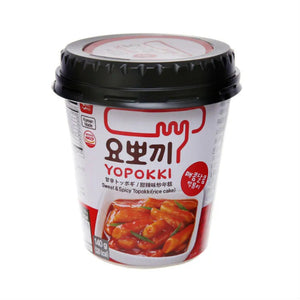 Yopokki Sweet &amp; Spicy Topokki Cup140g