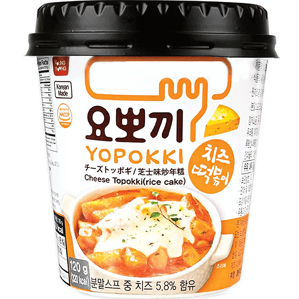 Yopokki Cheese Topokki 120g