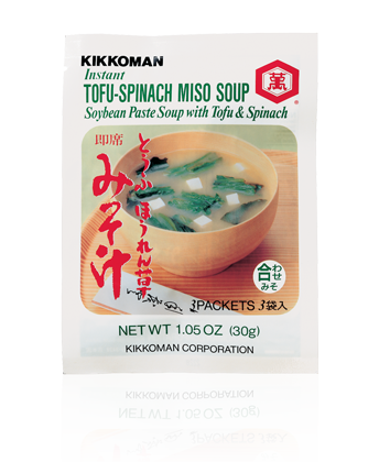 Kikkoman Instant Tofu Spinach Miso Soup 1.05 oz