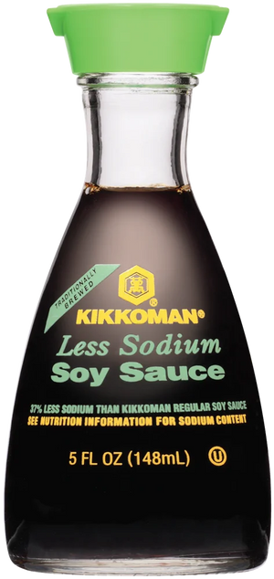 Kikkoman Less Sodium Soy Sauce 5 oz
