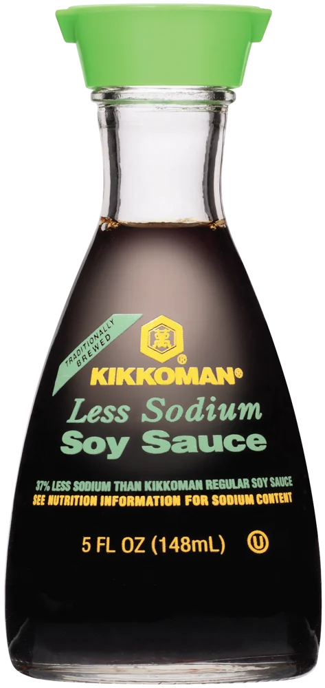 Kikkoman Less Sodium Soy Sauce 5 oz