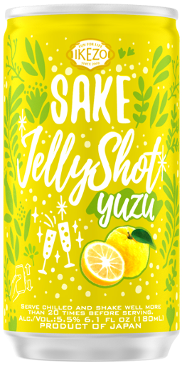 Ikezo JellyShot Yuzu Sparking Sake 6.1oz