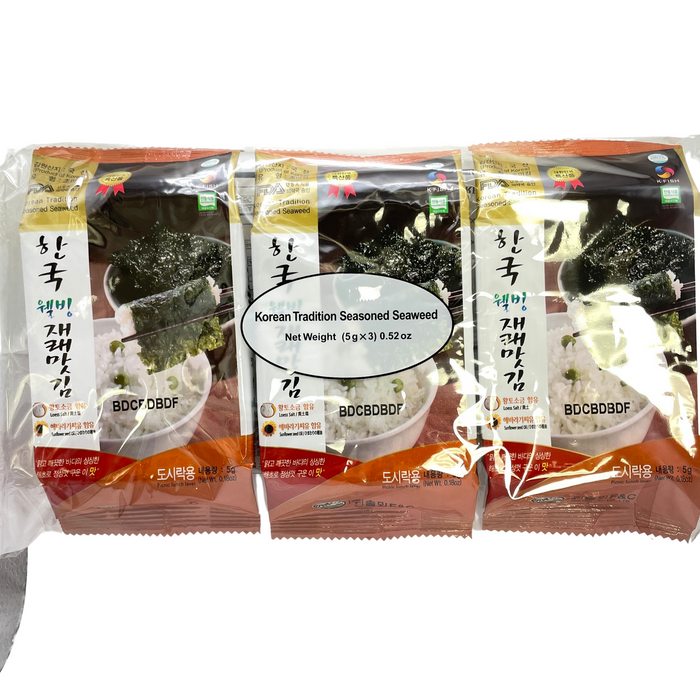 Korean Traditional Seaweed Snack