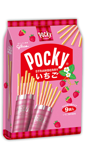 Glico Pocky Strawberry Family Pk