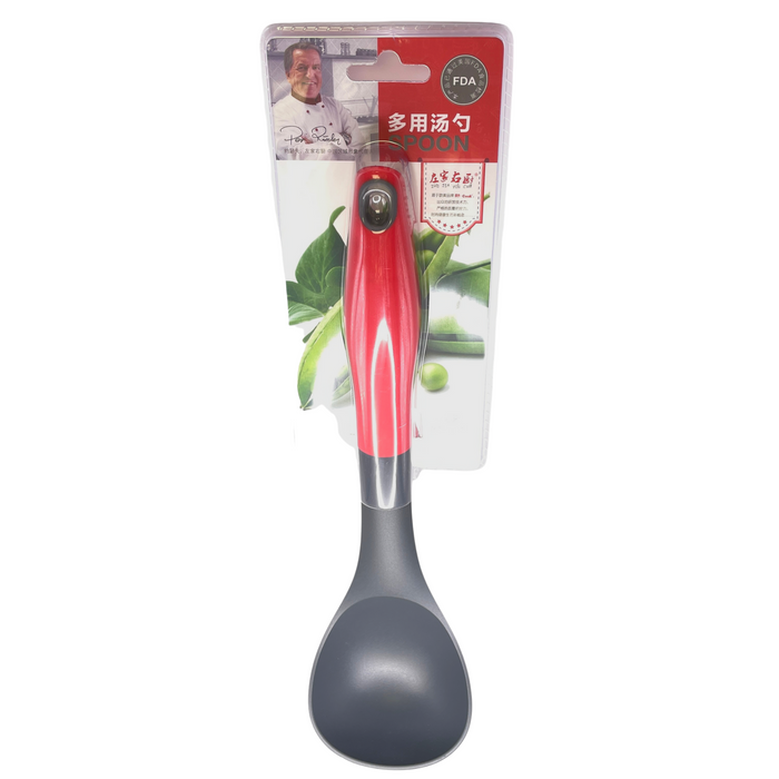 Plastic Spoon W/holder