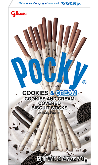 Glico Pocky Cookies & Cream 2.47 oz