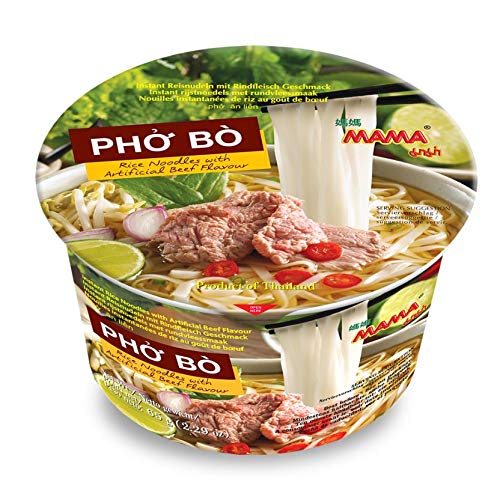 Mama Instant Pho Bo Rice Noodle Bowl