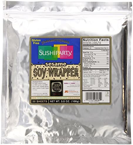 YMT Sushi Party Soy Wrapper Sesame