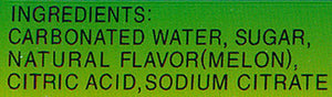 Sangaria Ramune Melon Flavor Carbonated Soft Drink, 6.76 fl oz