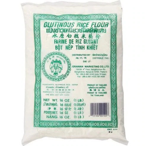 Erawan brand Glutinous Rice Flour 16 oz