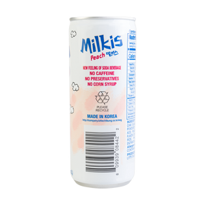 Lotte Milkis Peach Carbonated Drink