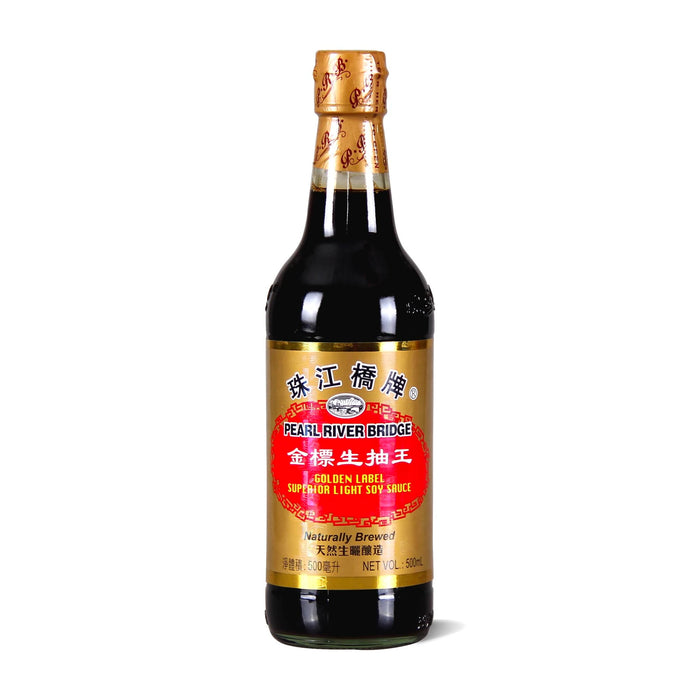 Pearl River Gold Label Superior Light Soy Sauce 16.9oz