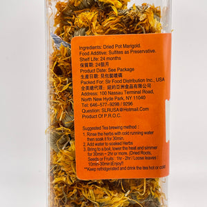 Dried Marigold Pot