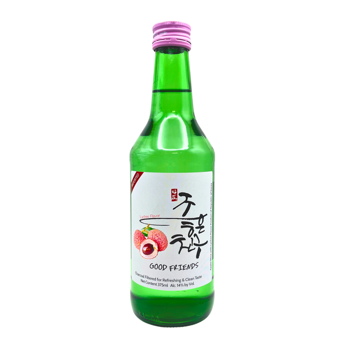 Good Friends Lychee Flavor Soju 375ml