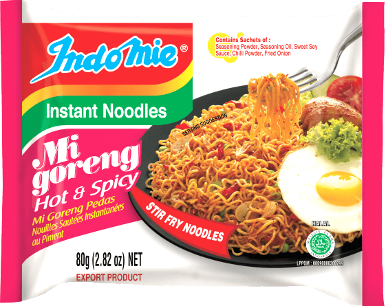 Indomie FRIED NOODLE Goreng Spicy