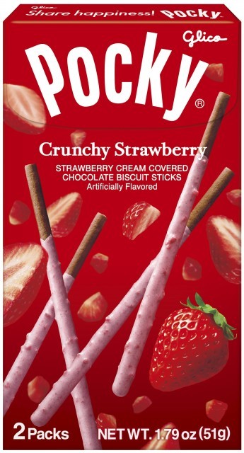 Glico Pocky Crunchy Strawberry