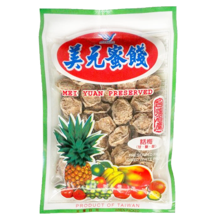 Mei Yuan preserved white prune 1.76 oz