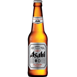 Asahi Super Beer Bottles