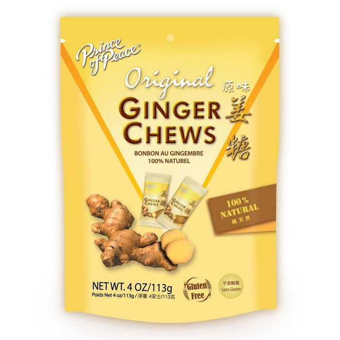 Prince Of Peace Ginger Candy Chews  4.4oz