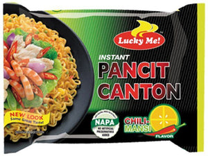 Lucky Me Pancit Canton Chili and Citrus Flavor