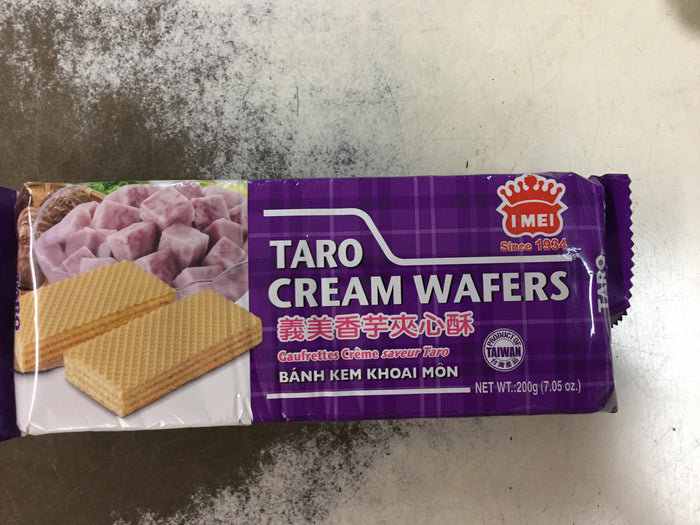 IMei Taro Cream Wafers 200g