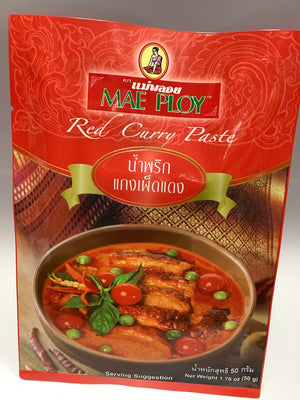 Mae Ploy Red Curry Paste 50g