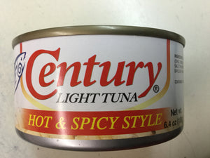 Century Light Tuna Hot & Spicy 6.4 oz
