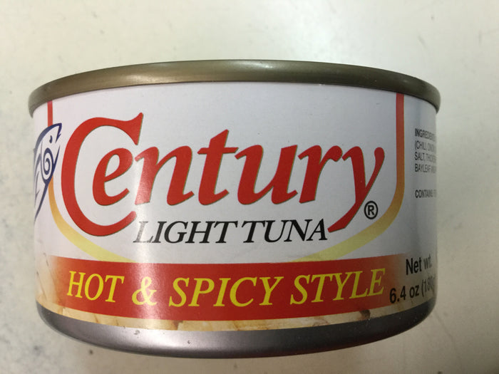Century Light Tuna Hot & Spicy 6.4 oz
