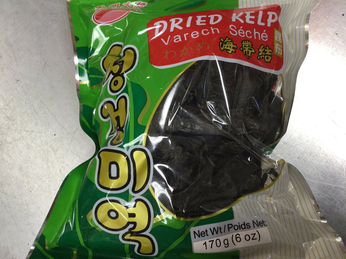 Dried Kelp Konbu Sec 6 oz