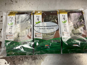 Korean Green Tea Roasted Seaweed 15g