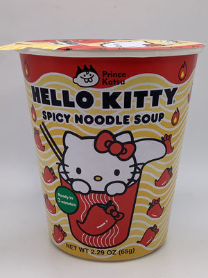 Hello Kitty Spicy Noodle Soup 65g