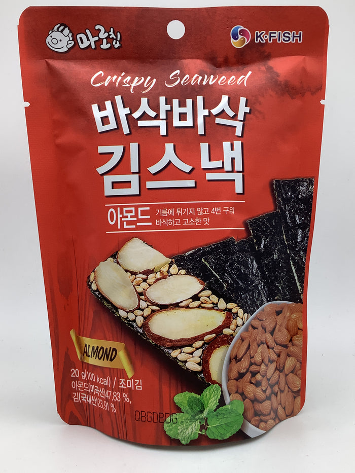 Kwang Seaweed Almond Snack 20g